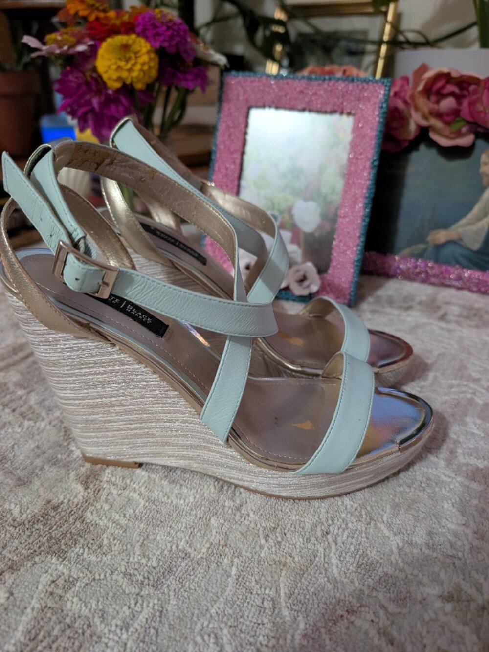 White House Black Market wedges
